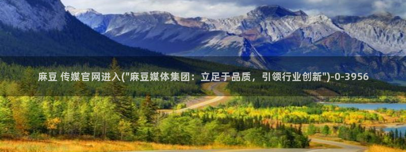 麻豆文化传媒官网男主角：麻豆 传媒官网进入(\